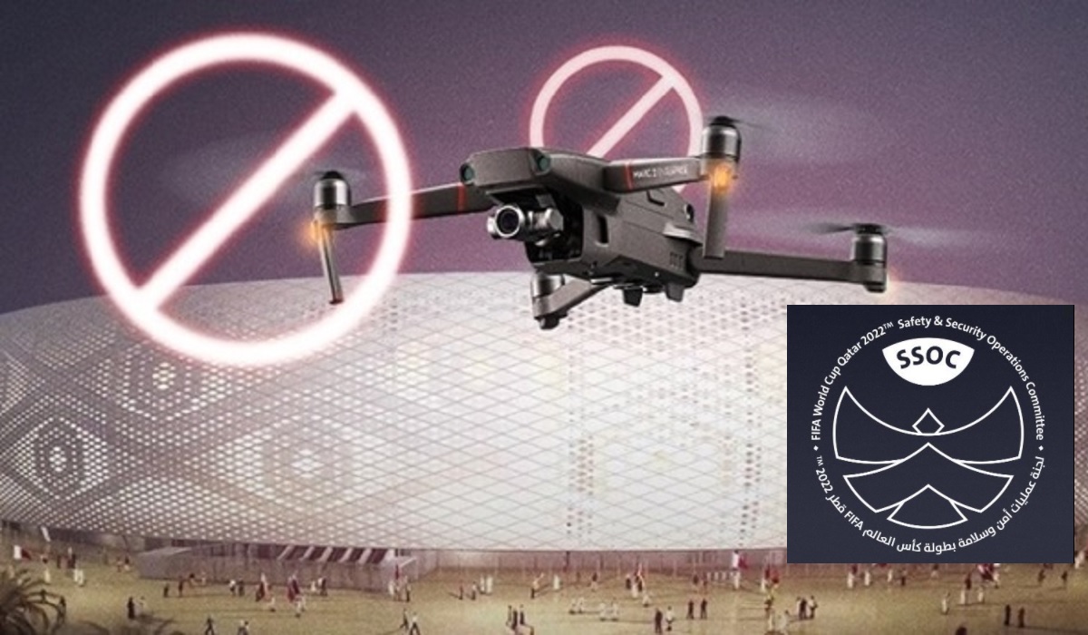Authorities warn against operating drones near Qatar stadiums